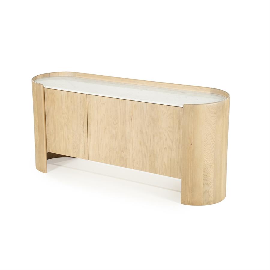 Dressoir Don Marmer en eikenhout 165cm - Afbeelding 28
