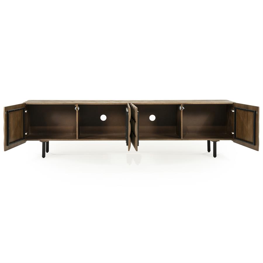 TV-meubel Felix Mangohout - 210 cm - Afbeelding 21