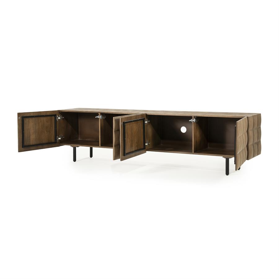 TV-meubel Felix Mangohout - 210 cm - Afbeelding 22