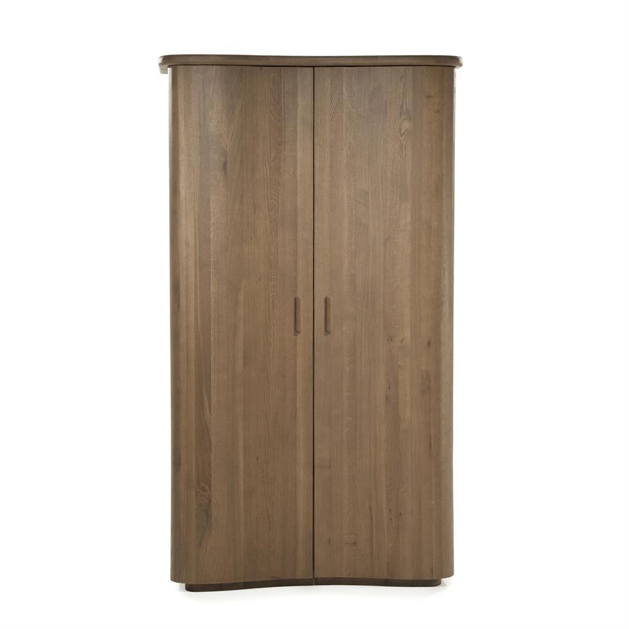 Opbergkast Josh Eikenhout 210 x 120cm - Bruin - Afbeelding 24