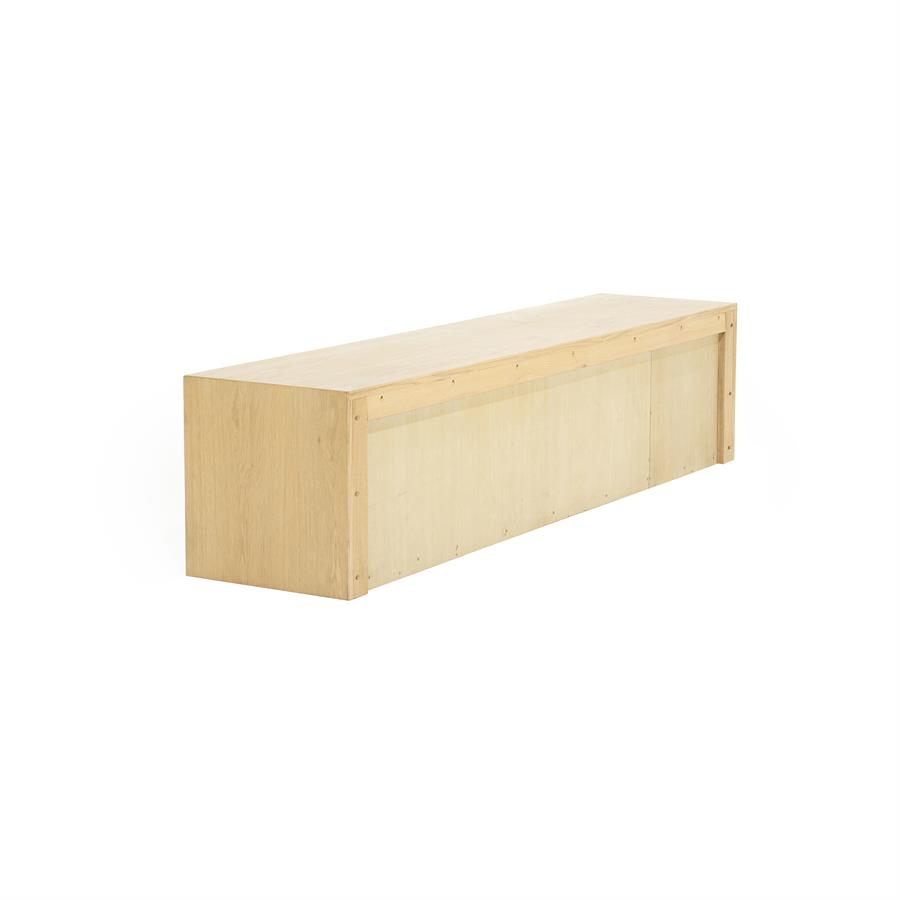 TV meubel Milo Eikenhout 180 cm - naturel - Afbeelding 16