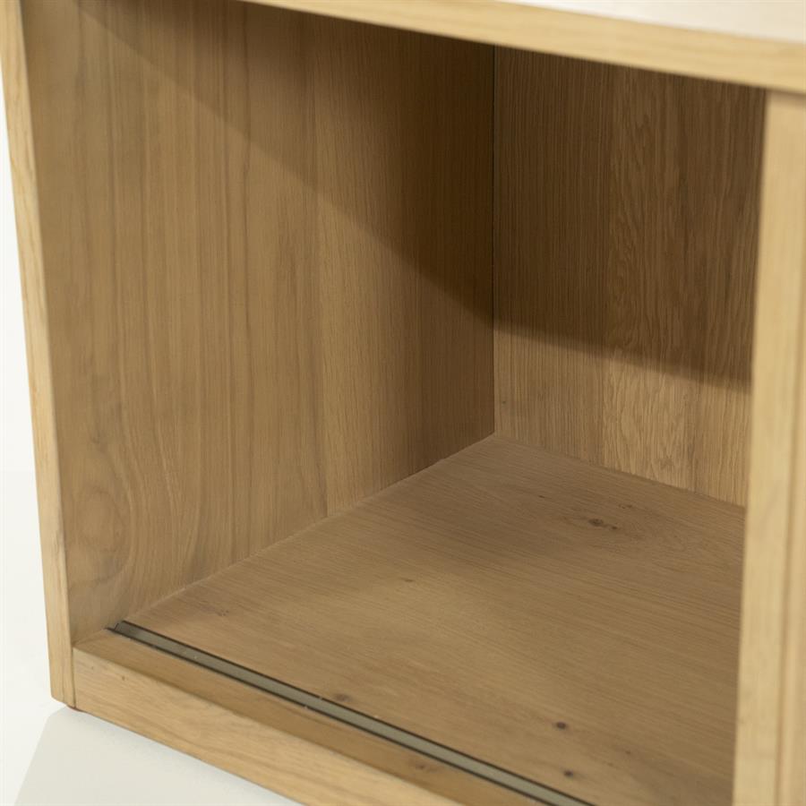 TV meubel Milo Eikenhout 180 cm - naturel - Afbeelding 21