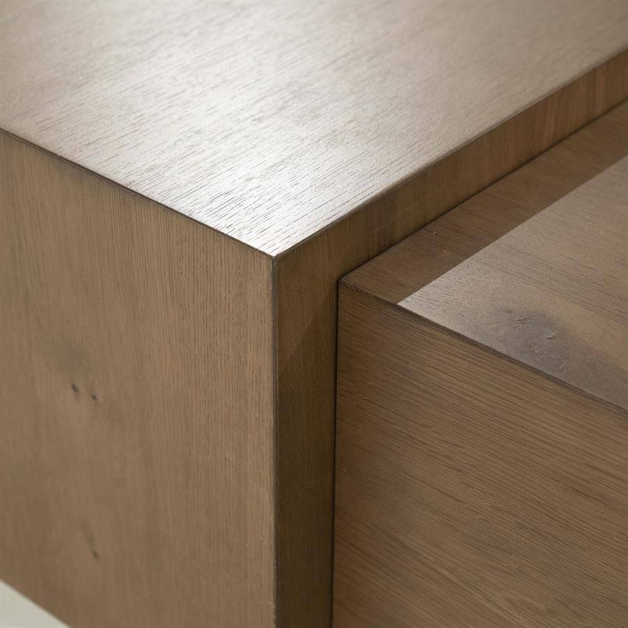 Vierkante Salontafel Quinten - bruin 80 x 80 cm - Afbeelding 15