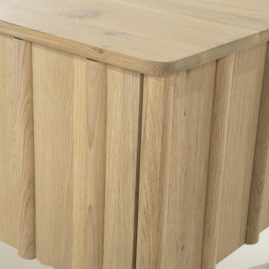 TV meubel Jake Eikenhout 264 cm - naturel - Afbeelding 23