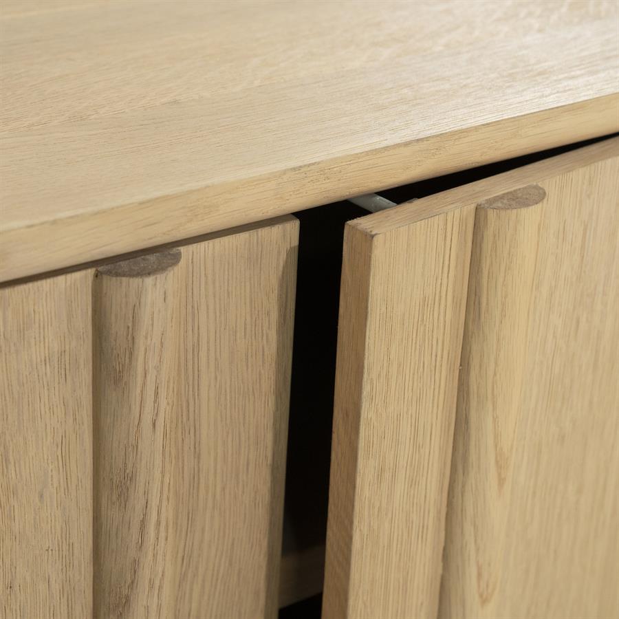 TV meubel Jake Eikenhout 264 cm - naturel - Afbeelding 27