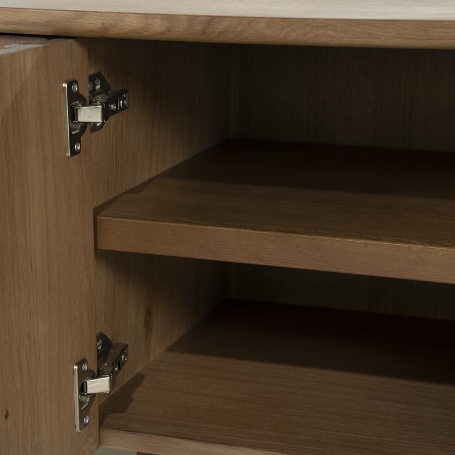 TV meubel Jake Eikenhout 264 cm - bruin - Afbeelding 11