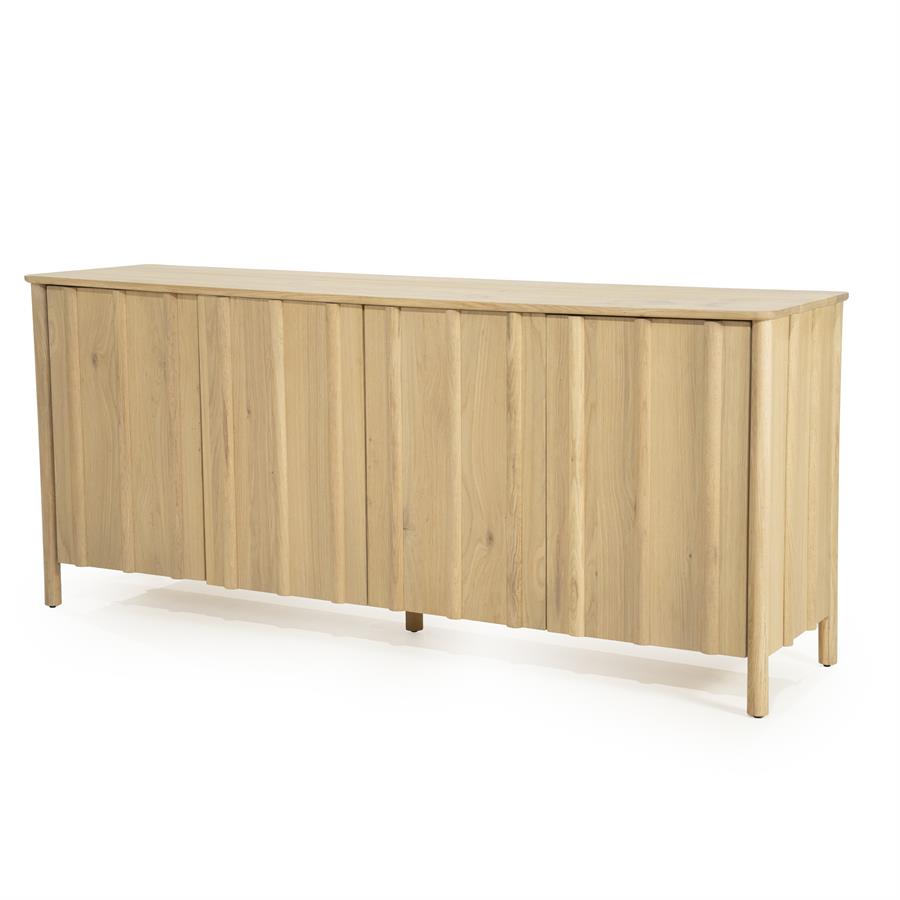 Dressoir Jake Eikenhout 183cm - Naturel - Afbeelding 16