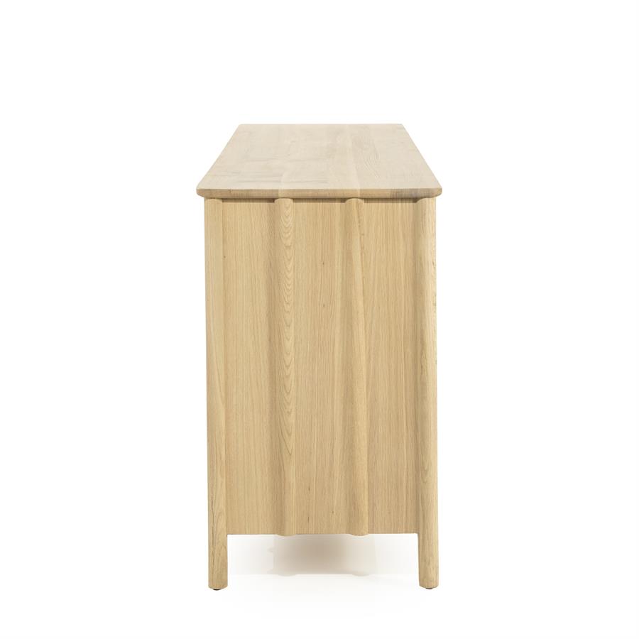 Dressoir Jake Eikenhout 183cm - Naturel - Afbeelding 17