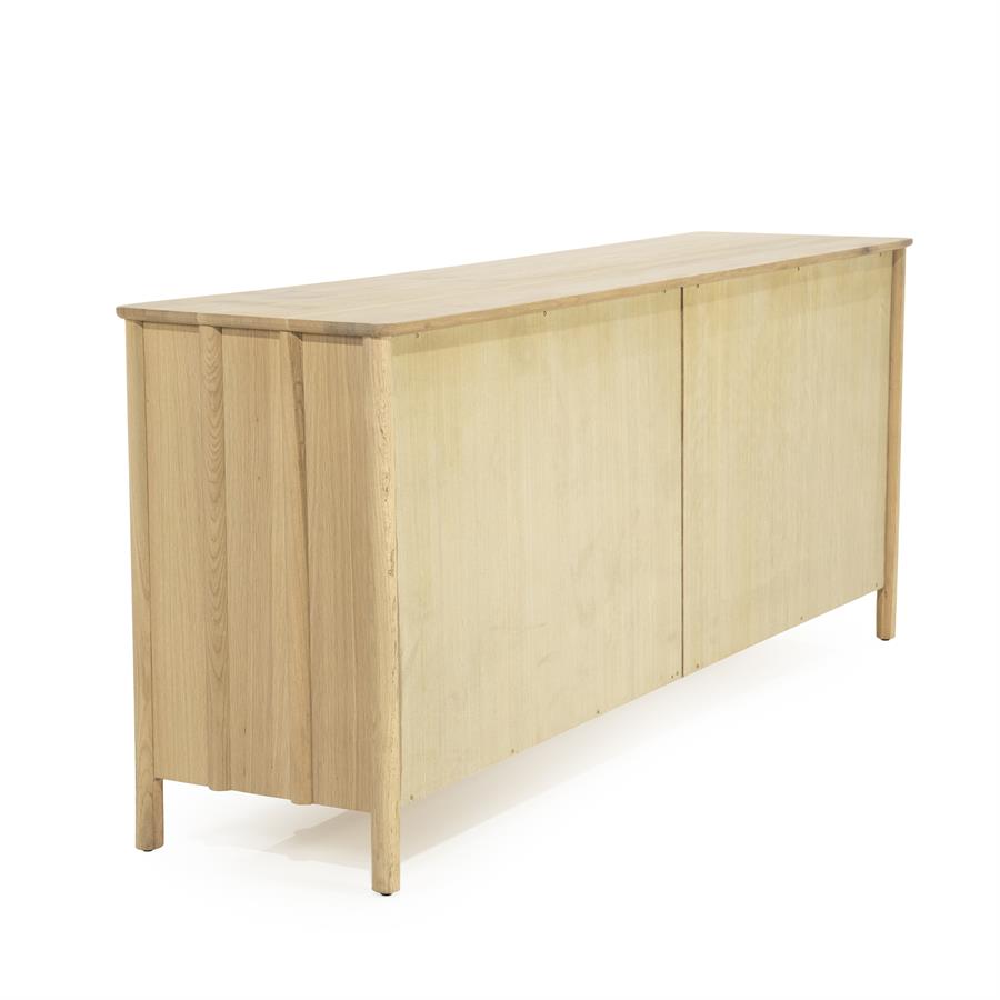 Dressoir Jake Eikenhout 183cm - Naturel - Afbeelding 18