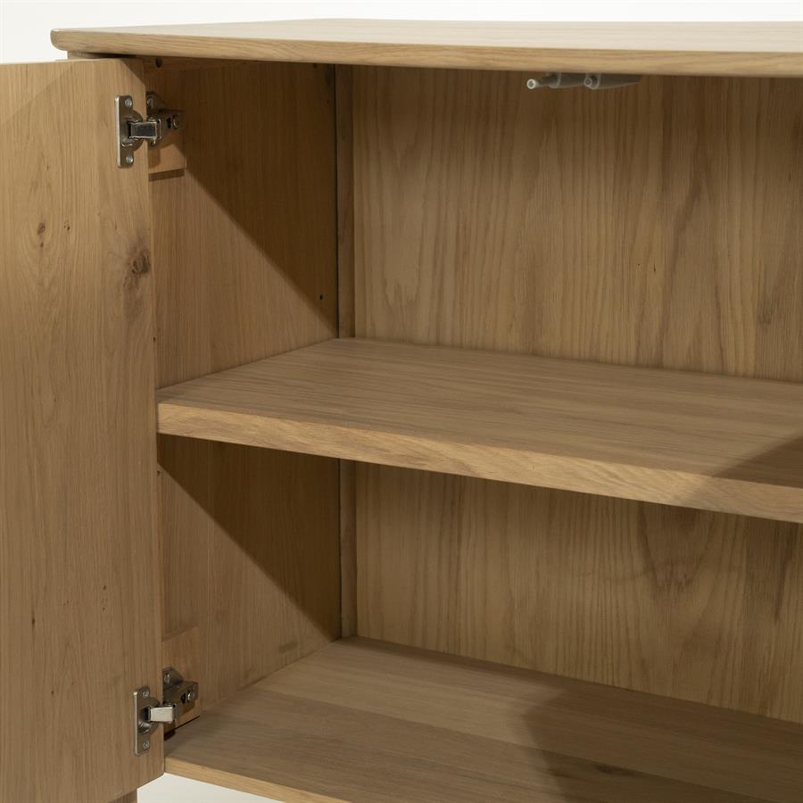 Dressoir Jake Eikenhout 183cm - Naturel - Afbeelding 23
