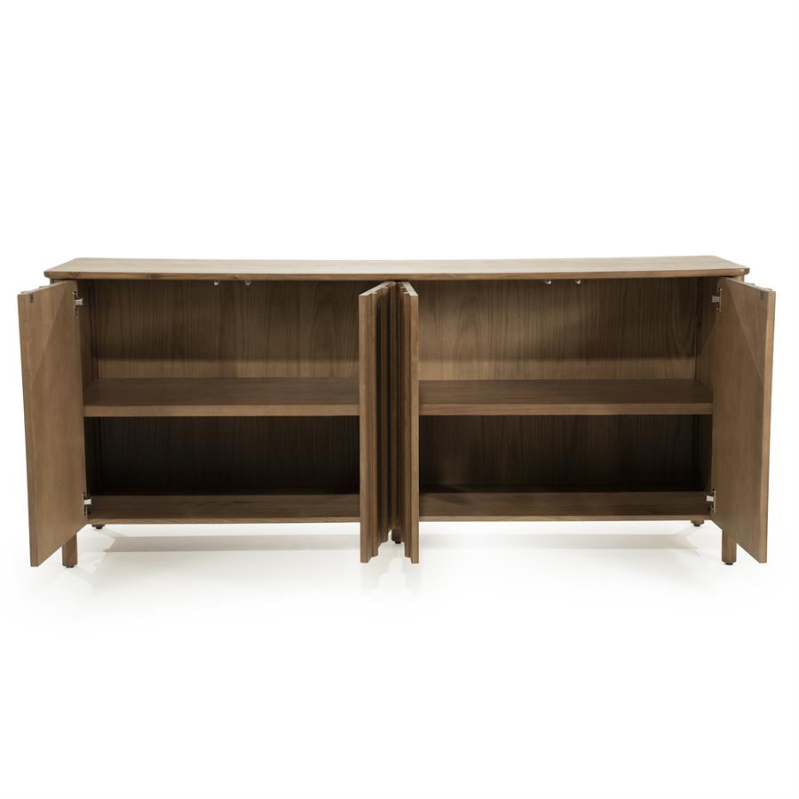 Dressoir Jake Eikenhout 183cm - Bruin - Afbeelding 17
