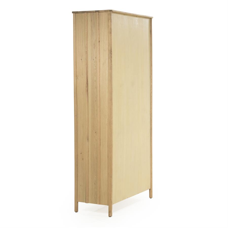 Opbergkast Jake Eikenhout 210 x 102cm - Naturel - Afbeelding 23