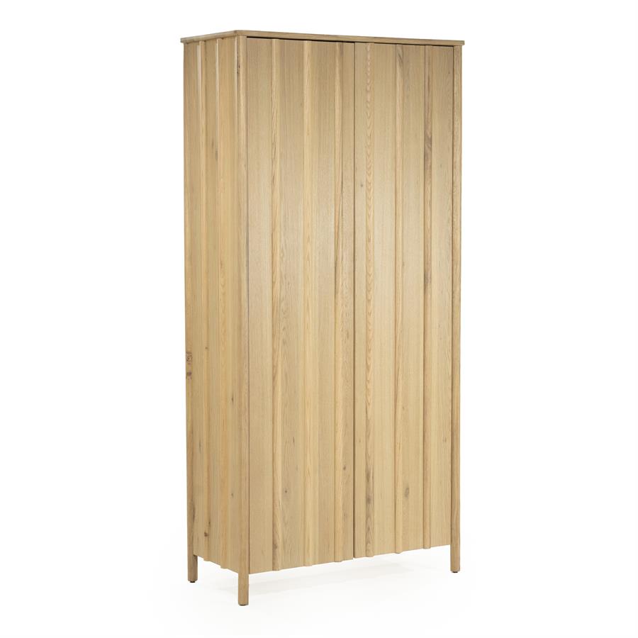 Opbergkast Jake Eikenhout 210 x 102cm - Naturel - Afbeelding 24