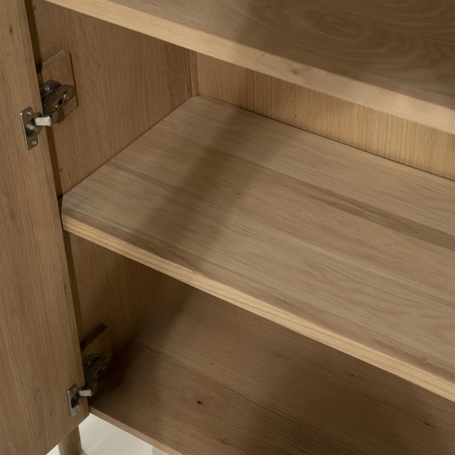 Opbergkast Jake Eikenhout 210 x 102cm - Naturel - Afbeelding 28