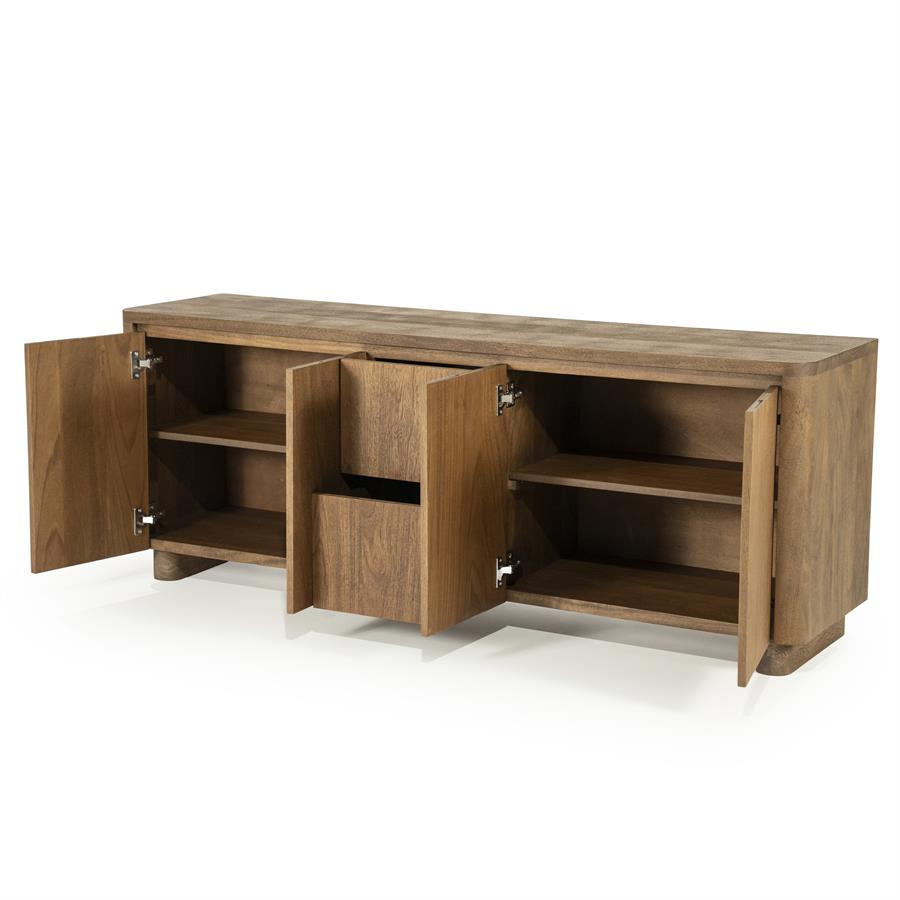 TV meubel Edward Mangohout 160 cm - Afbeelding 27