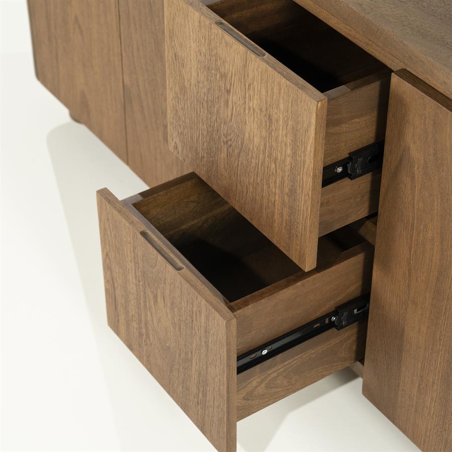 TV meubel Edward Mangohout 160 cm - Afbeelding 31
