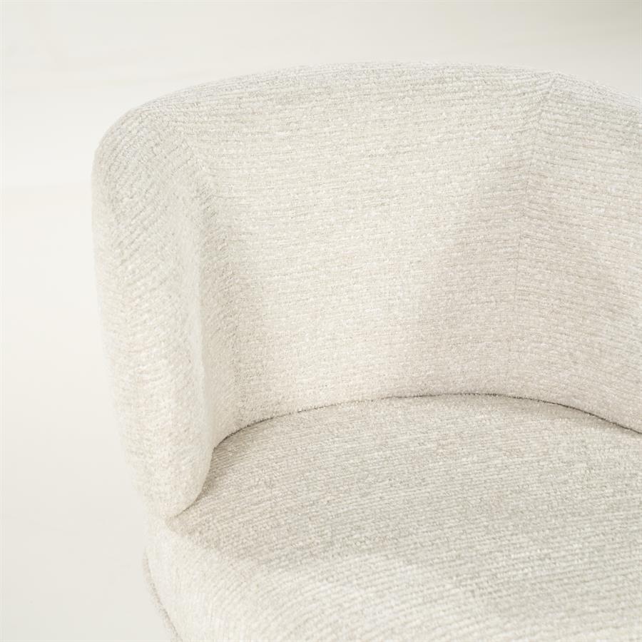 Draaibare Eetkamerstoel Jayson - Beige - Afbeelding 8