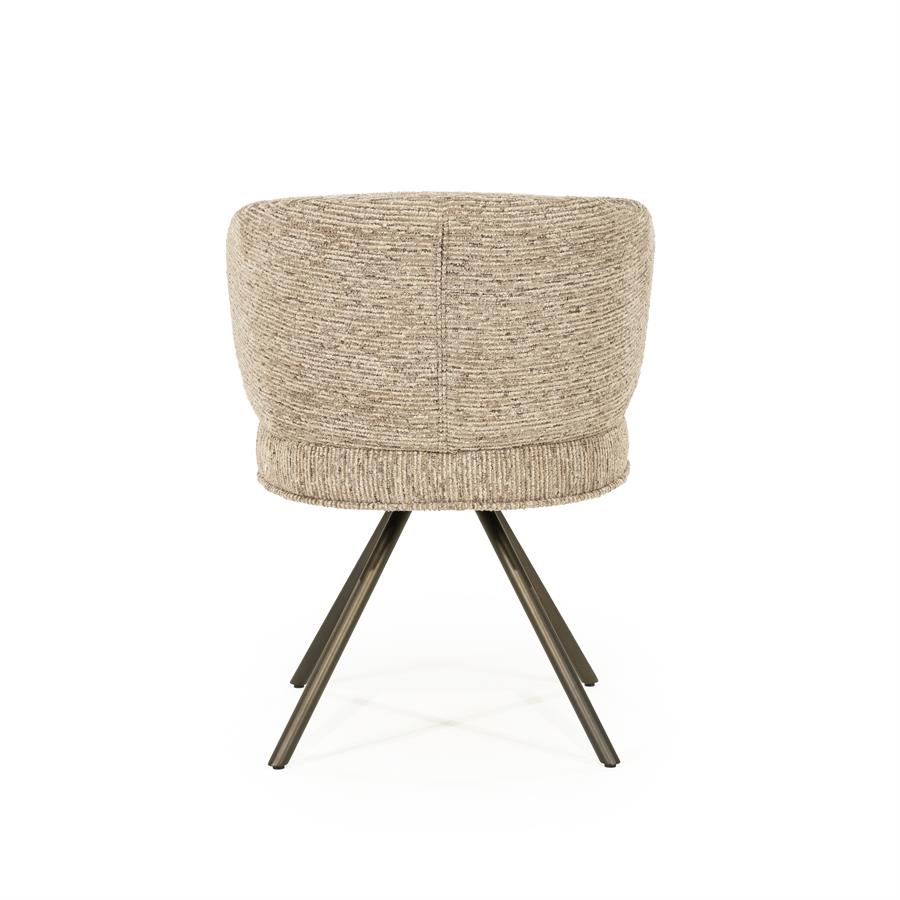Draaibare Eetkamerstoel Jayson - Taupe - Afbeelding 5