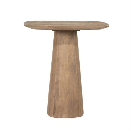 Bartafel Aron Mangohout 80 x 80cm Lichtbruin - Afbeelding 2