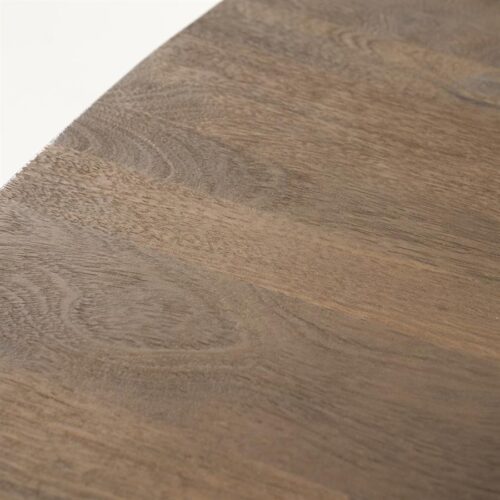 Bartafel Aron Mangohout 80 x 80cm Lichtbruin - Afbeelding 4