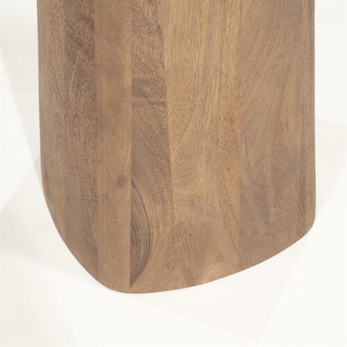 Bartafel Aron Mangohout 80 x 80cm Lichtbruin - Afbeelding 5