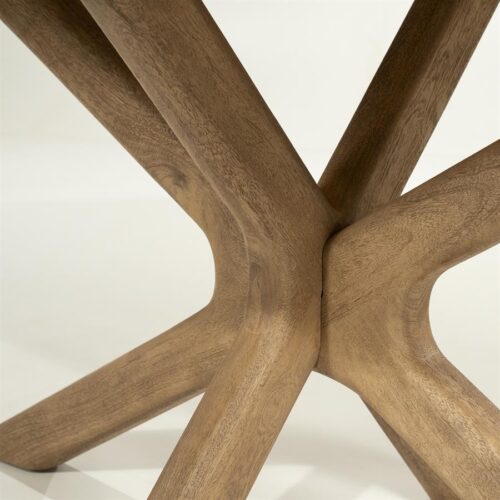 Deens Ovale Eettafel Tycho Mangohout 260 x 110 cm - Naturel - Afbeelding 4