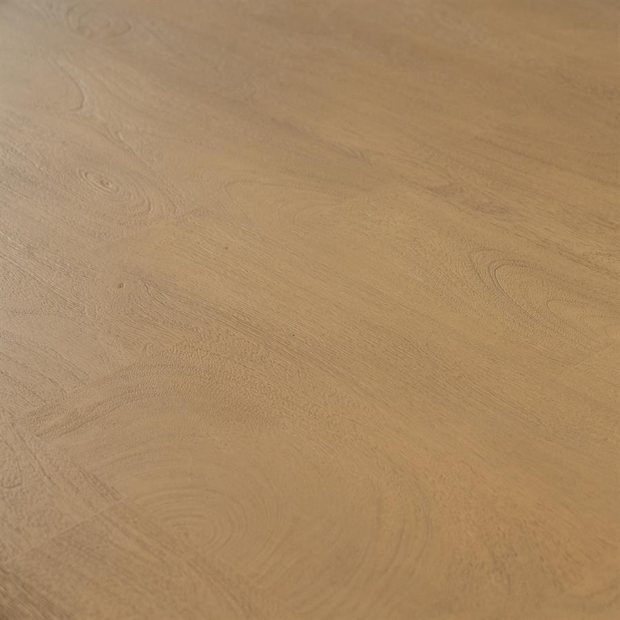 Deens Ovale Eettafel Coco Mangohout 240 x 110 cm - Naturel - Afbeelding 4