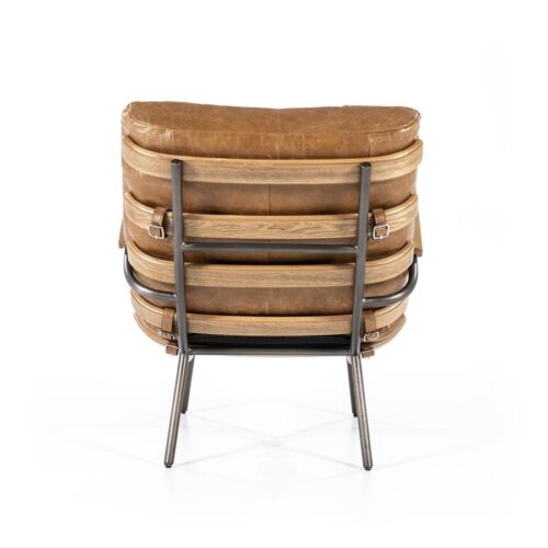 Fauteuil Bastiaan - cognac java leder - Afbeelding 8