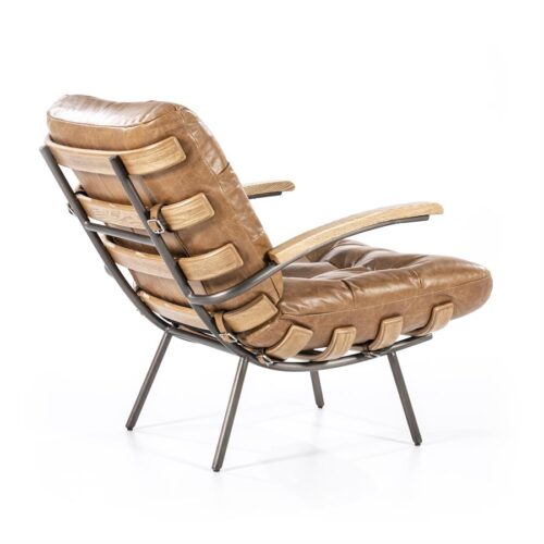Fauteuil Bastiaan - cognac java leder - Afbeelding 10