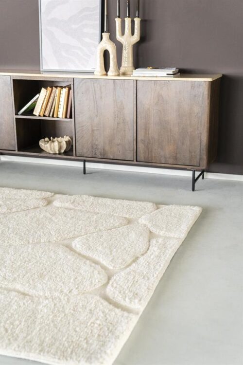 Vloerkleed Kala - Off White 160x230cm - Afbeelding 8