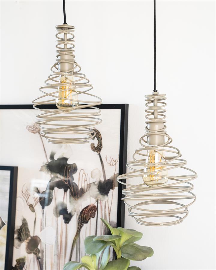 Hanglamp Coil - Beige - Afbeelding 8