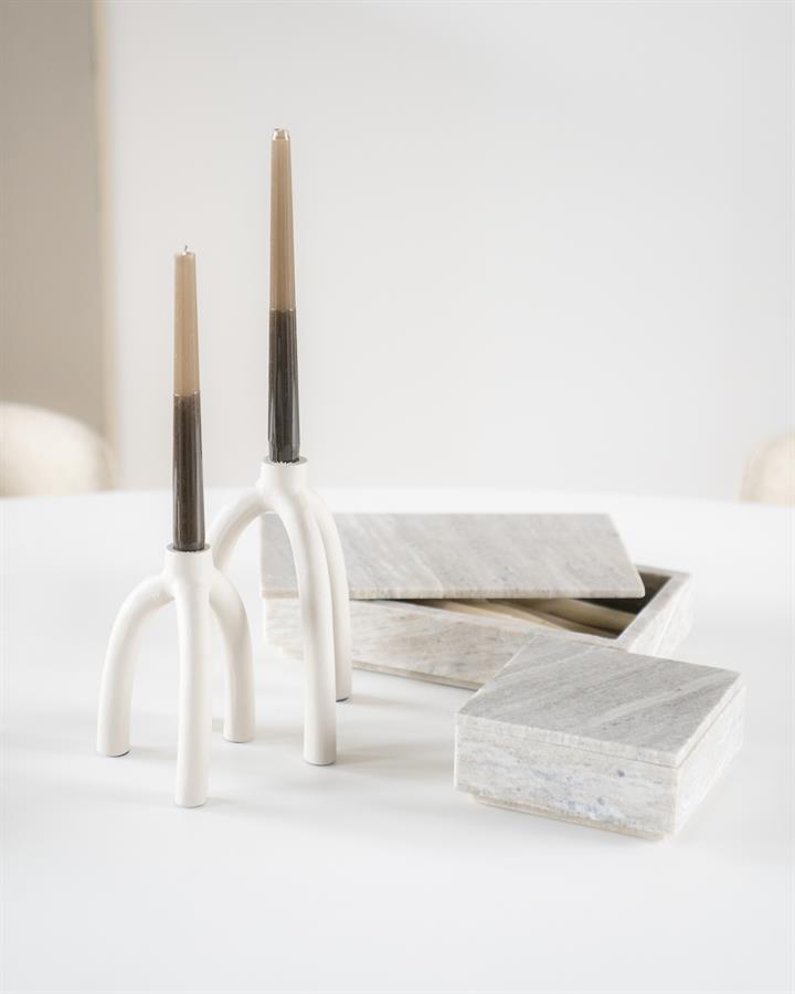 Opbergdoos Shari Marmer - 16 cm - Afbeelding 7
