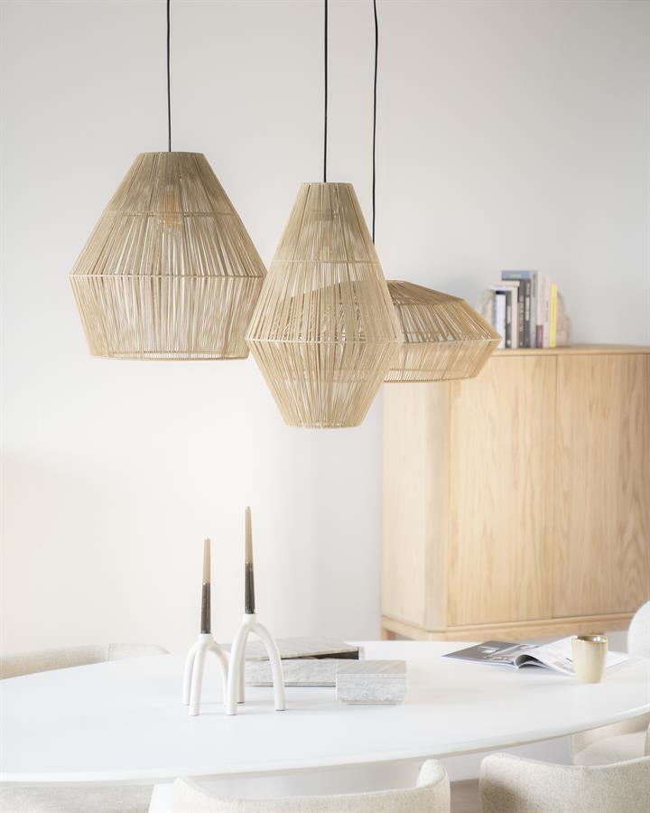Hanglamp Aya 1 Ø60 - Naturel - Afbeelding 12
