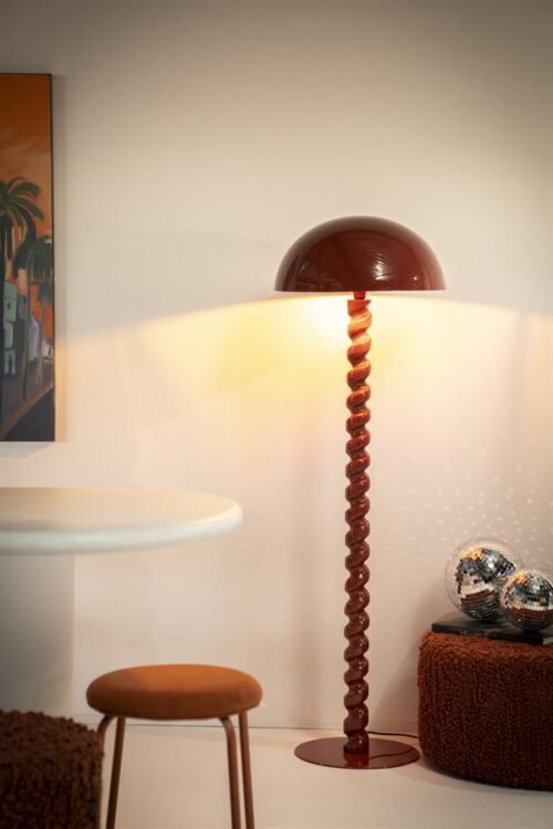 Vloerlamp Luox Koraal Rood - 150cm - Afbeelding 8