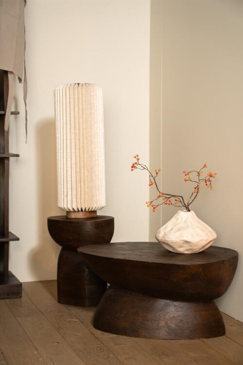 Salontafel Cobble Hout - Bruin - Afbeelding 9