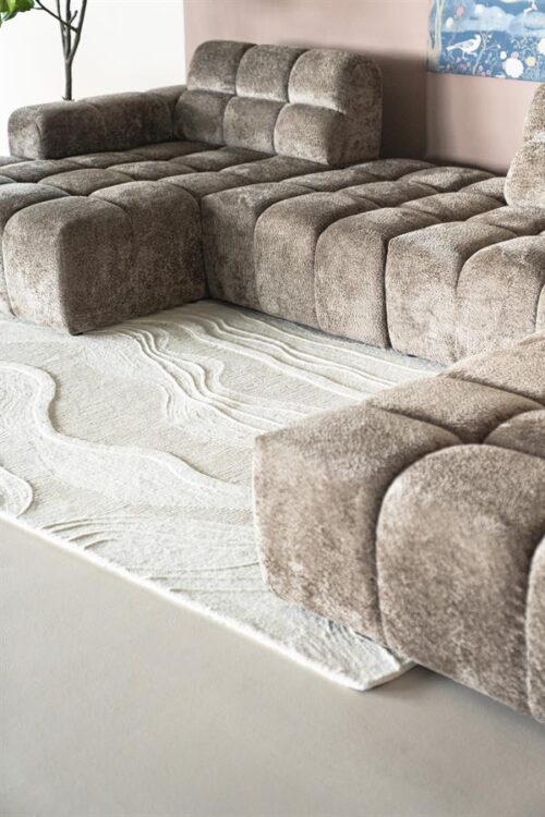 Vloerkleed Soil - Off White 160x230cm - Afbeelding 13