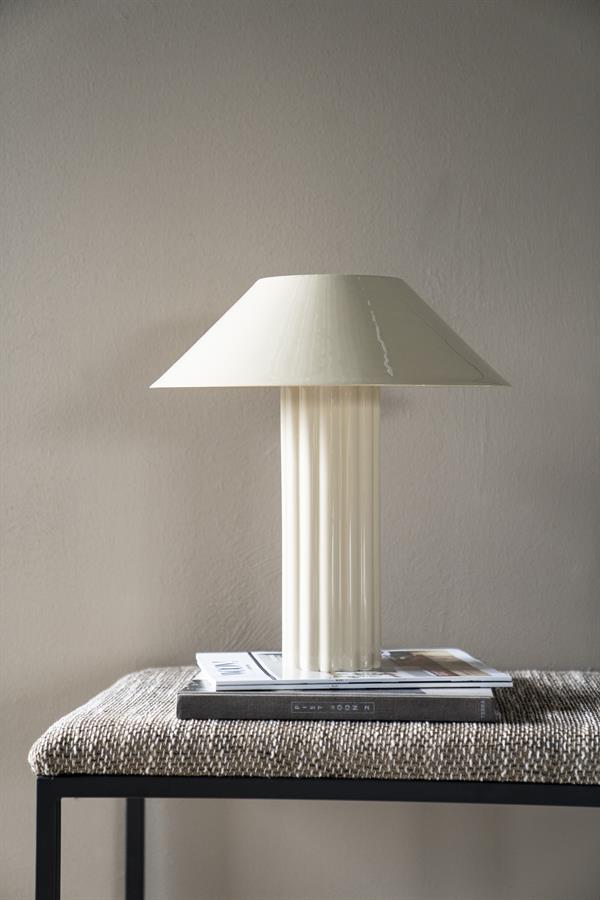 Tafellamp Pallas - Beige - 44 cm Hoog - Afbeelding 8