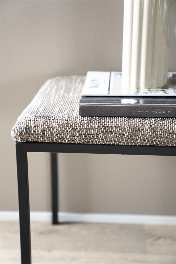 Eetkamerbank Lass 135 cm - Bruin - Afbeelding 15