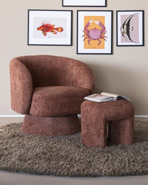Fauteuil Balou - Terracotta - Afbeelding 50