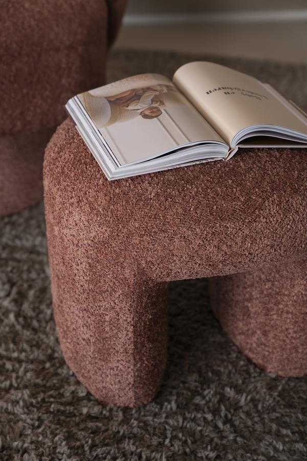 Hocker Sahi - Terracotta (zithoogte 41 cm) - Afbeelding 10