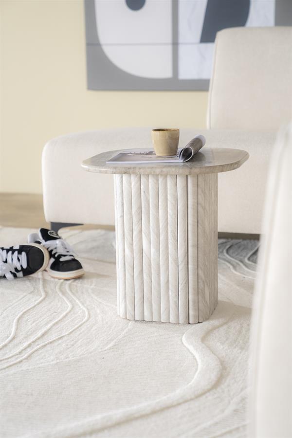 Bijzettafel Dorique Marmer - 45 x 45cm - Afbeelding 15