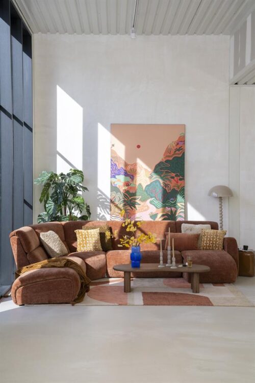 Plaid Sirun 170 x 130 cm - Mosterd - Afbeelding 11