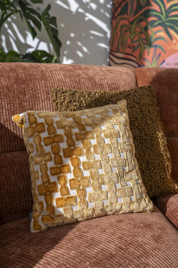 Kussen Stunda - Mosterd - Afbeelding 12