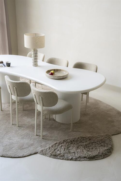 Organisch Vloerkleed Praia 235 x 345cm - Beige - Afbeelding 13