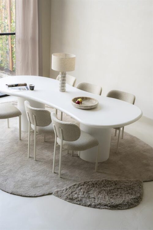 Organisch Vloerkleed Praia 235 x 345cm - Beige - Afbeelding 14