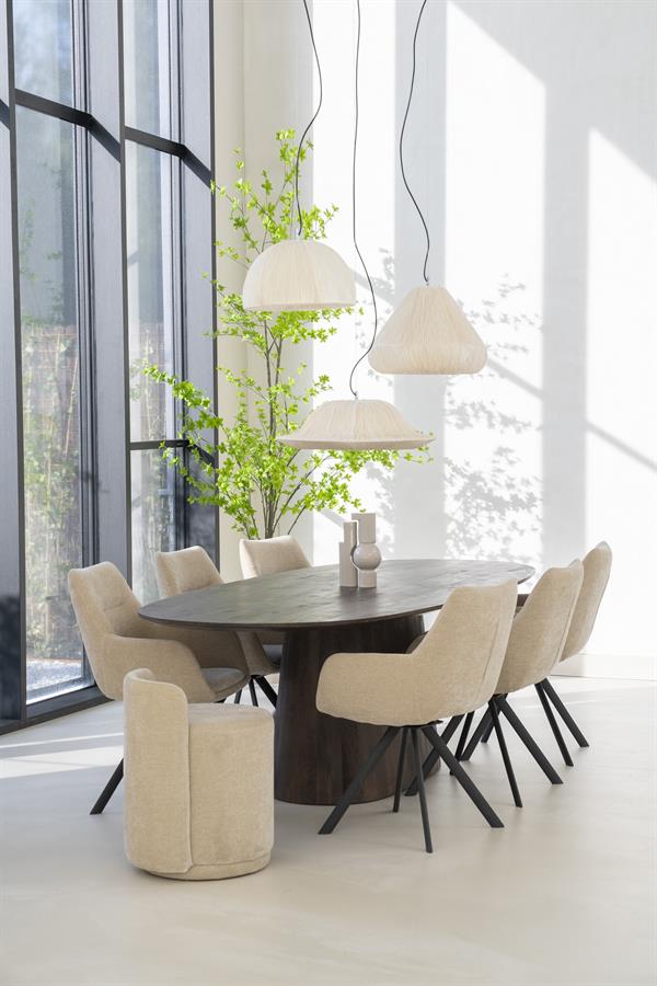 Eetkamerstoel Marque - Taupe - Afbeelding 24