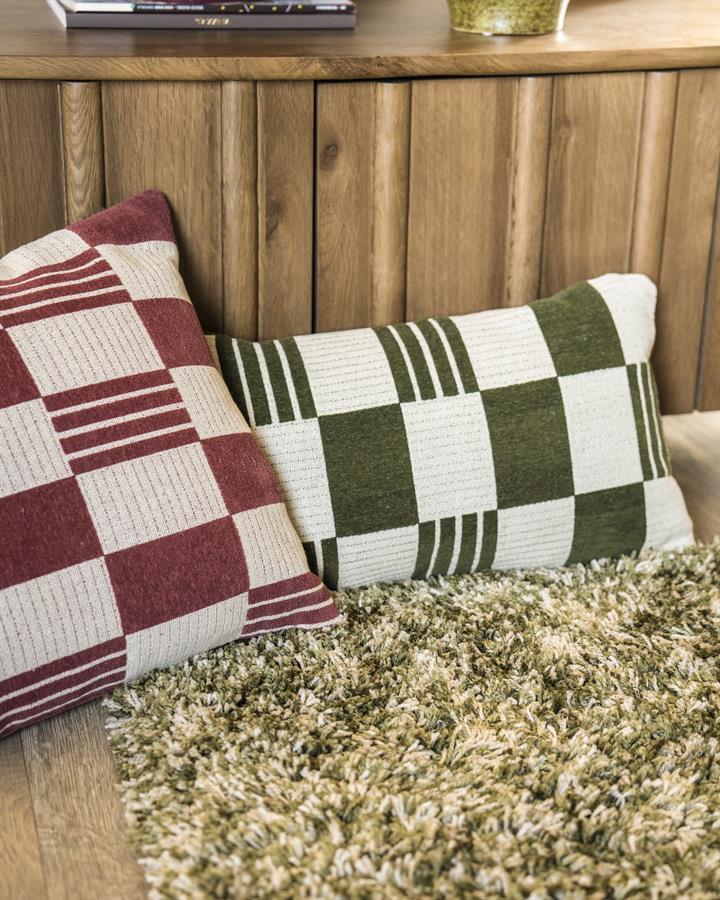 Kussen Twist 45x45 cm - Burgundy - Afbeelding 5