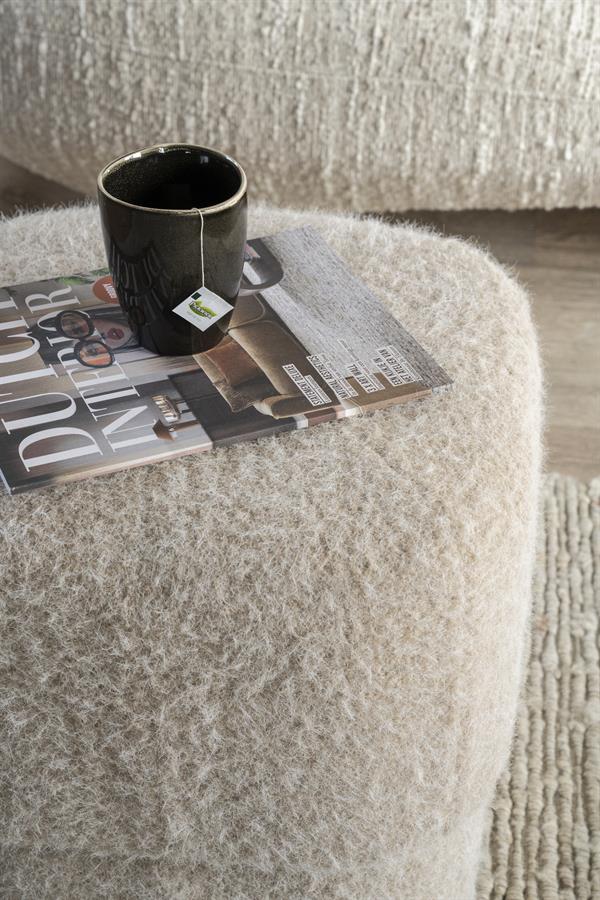 Poef Kelso - taupe - Afbeelding 11