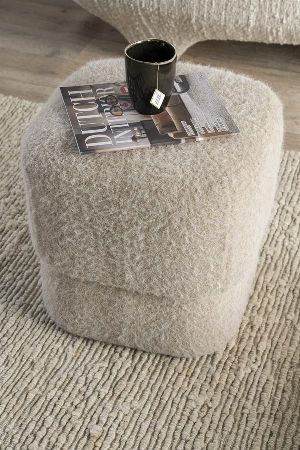 Poef Kelso - taupe - Afbeelding 12