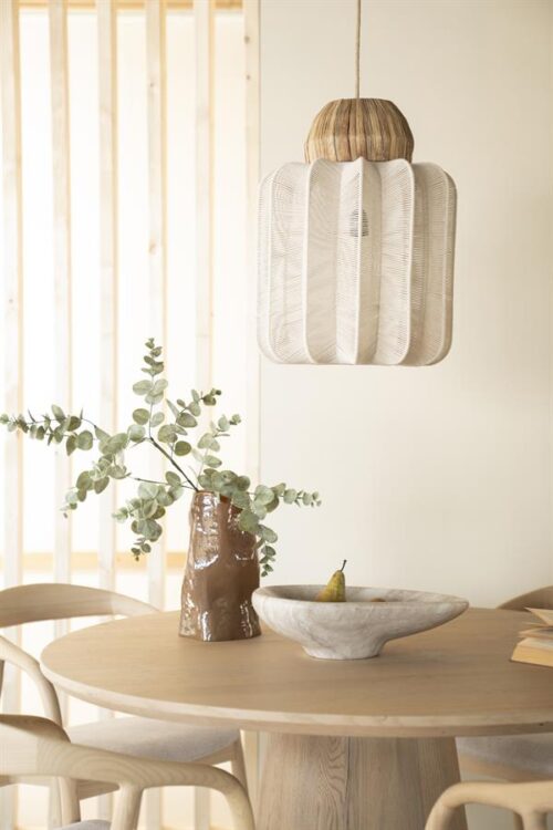 Hanglamp Reb - Zeegras en katoen - Afbeelding 14